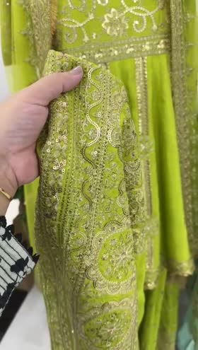 Rs 23000 Aneelas Stitched Raw Silk Wedding 3pc Net Duppata [FC-02] [Dispatch Time 2 Months]