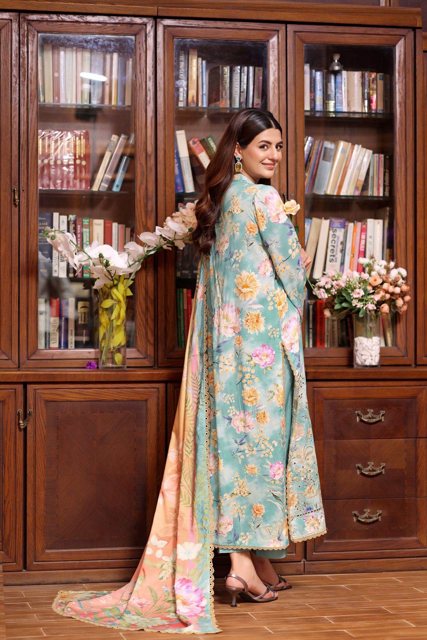 Aneelas Stitched Winter Linen 3pc [WPR-12] [Dispatch Time 2 Months]