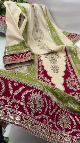 Rs 17500 Aneelas Stitched Luxury Lawn Emb 3pc Chiffon Duppata [LUX-26-53-A] [Dispatch Time 2.5 Months]