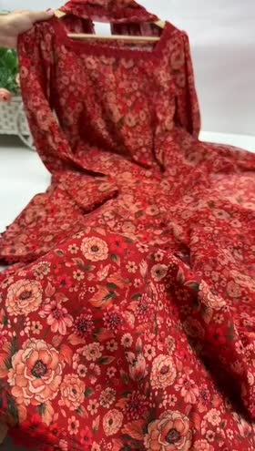 Rs 9000 Aneelas Stitched Printed Lawn Shirt Gharara With Voil Lawn Printed Duppata 3pc [SPR-26-23-A] [Dispatch Time 2 Months]