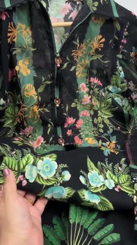 Rs 5500 Aneelas Stitched Print Kaftan 2pc [SPR-26-60] [Dispatch Time 2 Months]