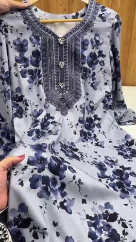Rs 8500 Aneelas Stitched Print Linen Emb 3pc [WPR-07] [Dispatch Time 2 Months]