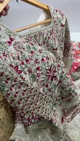 Rs 42000 Aneelas Stitched Bridal Choli Lehenga 3pc [BR-08-A] [Dispatch Ready]