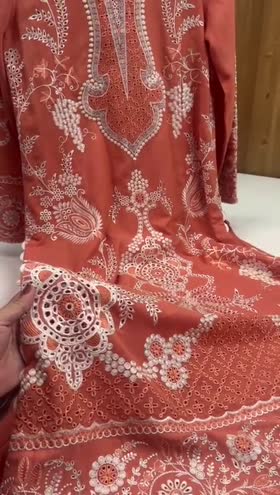 Aneelas Stitched Luxury Winter Emb Karandi 2pc [LAIBA-01] [Dispatch Time 2 Months]