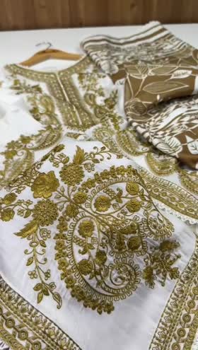 Rs 13500 Aneelas Stitched Viscose Emb 3pc With Printed Shawl [VC-03] [Dispatch Time 2 Months]