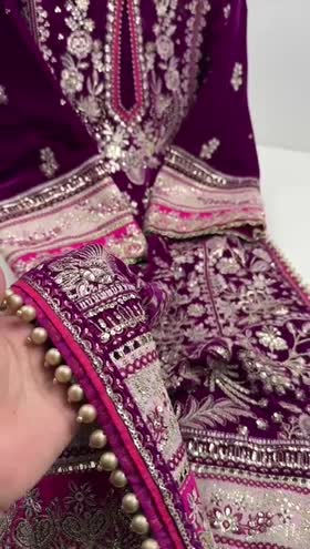 Rs 18000 Aneelas Stitched Velvet Emb 2pc [VT-13] [Dispatch Time 2 Months]