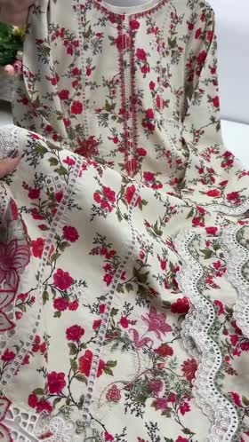 Rs 11000 Aneelas Stitched Print Emb 2pc [SPR-26-64] [Dispatch Time 2 Month]