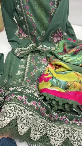 Rs 14450 Aneelas Stitched Viscose 3pc With Silk Duppata [VC-26-08] [Dispatch Time 2 Month]