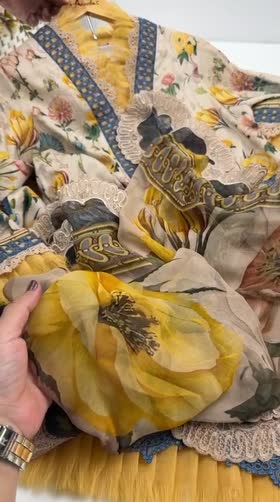 Rs 11800 Aneelas Stitched Lawn Print Emb Shirt PRINT ONLY Chiffon Duppata [SPR-26-42-B] [Dispatch Time 2 Months]