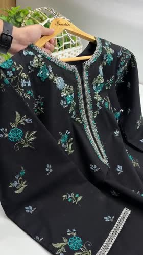 Rs 8500 Aneelas Stitched Lawn Emb Shirt Trouser 2pc [LUX-26-97] [Dispatch Time 2 Months]