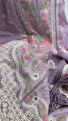 Rs 18900 Aneelas Stitched Lawn Emb 3pc Silk Duppata [LUX-26-63] [Dispatch Time 2 Months]