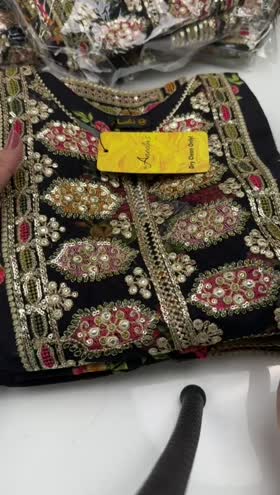 Rs 24500 Aneelas Stitched Luxury Trendy Wedding Raw Silk 3pc [LUX-17] [Dispatch Time 2 Months