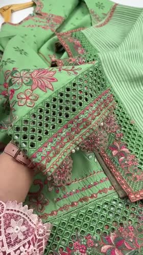 Rs 17500 Aneelas Stitched Lawn Emb 3pc [LUX-26-34] [EAD] [Dispatch Time 1.5 Months]