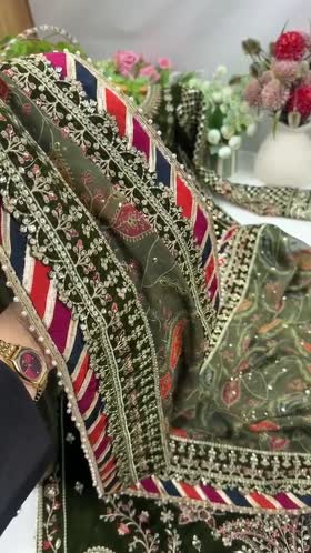Aneelas Velvet Festive Emb 3pc Chiffon Duppata [VT-26-10] [Dispatch Time 2 Months]