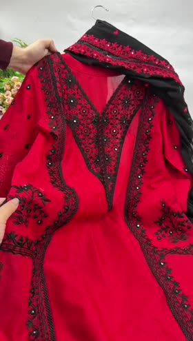 Rs 11000 Aneelas Stitched Lawn Emb Chiffon Duppata 3pc [LUX-26-16] [Dispatch Time 2 Months]