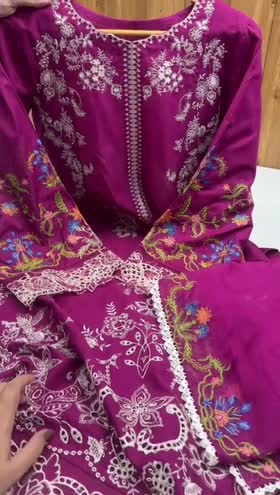 Rs 10500 Aneelas Lawn Emb Chiffon Emb Duppata Stitched 3pc [LUX-29] [Dispatch Time 45 Days]