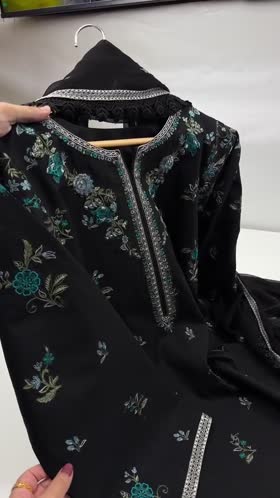 Rs 12500 Aneelas Stitched Emb Lawn 3pc Chiffon Duppata [LUX-26-97] [Dispatch Time 2 Months]