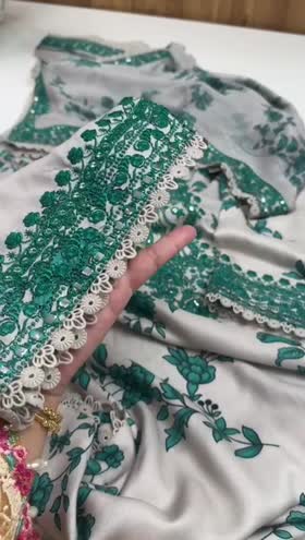 Rs 12800 Aneelas Stitched Twill Emb Chiffon Duppata 3pc [WPR-23] [Dispatch Time 2 Months]