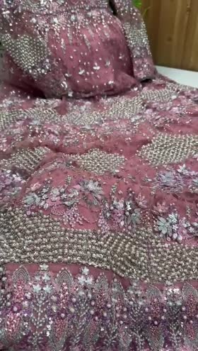 Aneelas Stitched Bridal Heavy Ada Work Maxi 3pc [BR-14] [Dispatch Time 2 Months]