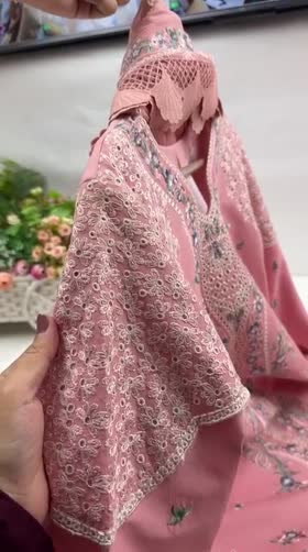 Rs 18500 Aneelas Stitched Luxury Lawn Emb 3pc Chiffon Duppata [LUX-26-21] [Dispatch Time 2 Months]