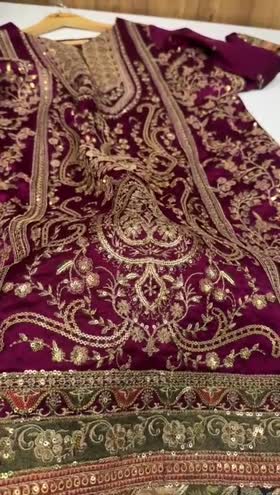 Rs 28500 Aneelas Stitched Tussel Silk Shirt Trouser Net Emb Duppata Formal 3pc [FC-09-B] [Dispatch Time 2 Months]