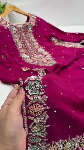 Rs 32000 Aneelas Stitched Formal Ada Work Raw Silk Emb 3pc Organza Duppata [FC-16] [Dispatch Time 2.5 Months]