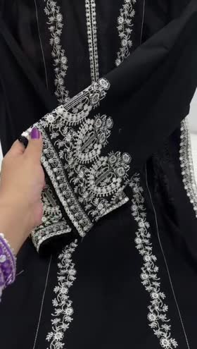 Rs 8950 Aneelas Lawn Emb Stitched Shirt Trouser 2pc [LUX-04] [Dispatch date 15th June]