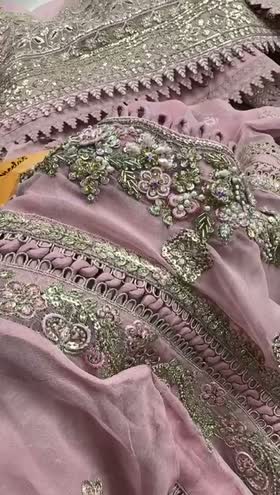 Rs 39000 Aneelas Stitched Luxury Chiffon With Ada Work 4pc [LUX-CH-03] [Dispatch Time 3 Months]