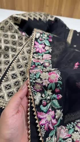 Rs 16500 Aneelas Stitched Raw Silk Emb 3pc [FC-03] [Dispatch Time 2 Months]