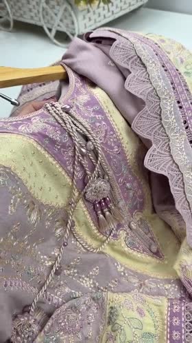 Aneelas Luxury Karandi Emb 3pc With Karandi Shawl [KR-26-08] [Dispatch Time 2 Month]