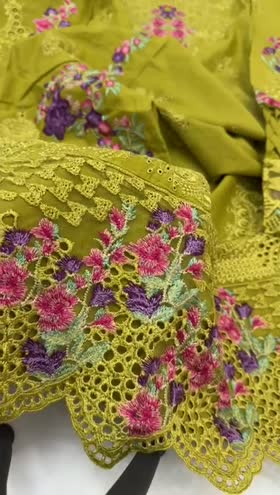 Rs 14500 Aneelas luxury lawn stitched 3 p [Ready To Dispatch] ~ [Chest 21] [Length 46] MEDIUM