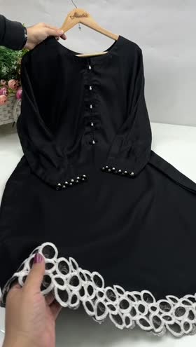 Rs 5800 Aneelas Stitched Cotton Satin Emb Stitched Shirt Trouser [SL-01] [Dispatch Time 2 Months]