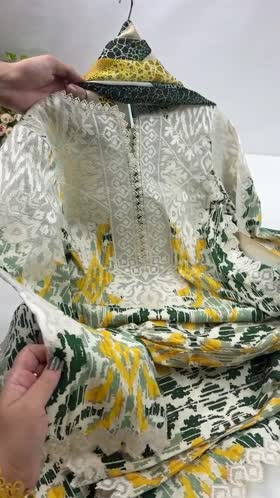 Rs 13500 Aneelas Stitched Viscose Print Emb 3pc Silk Duppata [VC-26-33-A] [Dispatch Time 2 Months]