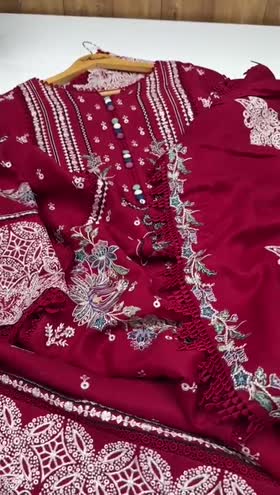 Rs 17500 Aneelas Stitched Winter Luxury Twill Emb 3pc [YUMNA-05] [Dispatch Time 2 Months]