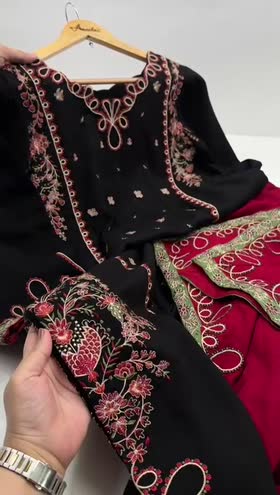 Rs 12500 Aneelas Stitched Viscose Linen 3pc [VC-04] [Dispatch time 2 Months]