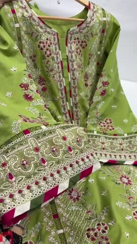 Rs 18500 Aneelas Stitched Luxury Lawn Emb 3pc Chiffon Duppata [LUX-26-49-A] [Dispatch Time 2.5 Months]