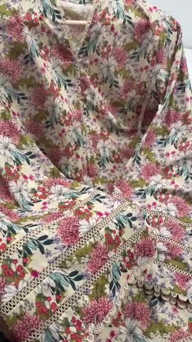 Rs 5500 Aneelas Stitched Print Shirt trouser 2pc [SPR-26-75] [Dispatch Time 2 Months]