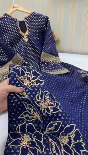 Rs 23500 Aneelas stitched wedding 3 piece [Dispatch date 4th April ] ~ [Chest 21] [Length 44] MEDIUM