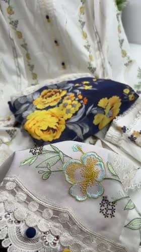 Rs 12500 Aneelas Stitched Lawn Emb 3pc Print ONLY Silk Duppata [LUX-26-56-A] [Dispatch Time 2.5 Months]