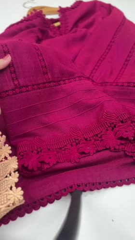 Rs 6200 Aneelas Stitched Karandi Shirt Trouser Only 2pc [Round Daman] [KR-04-A] [Dispatch Time 2 Months]