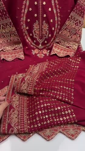 Rs 12500 Aneelas Stitched Raw Silk Emb 2pc [RS-04] [Dispatch Time 2 Months]