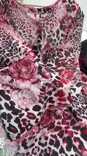 Rs 7800 Aneelas Stitched Printed Lawn 3pc With Chiffon Duppata [SPR-26-68-A] [Dispatch Time 2 Months]