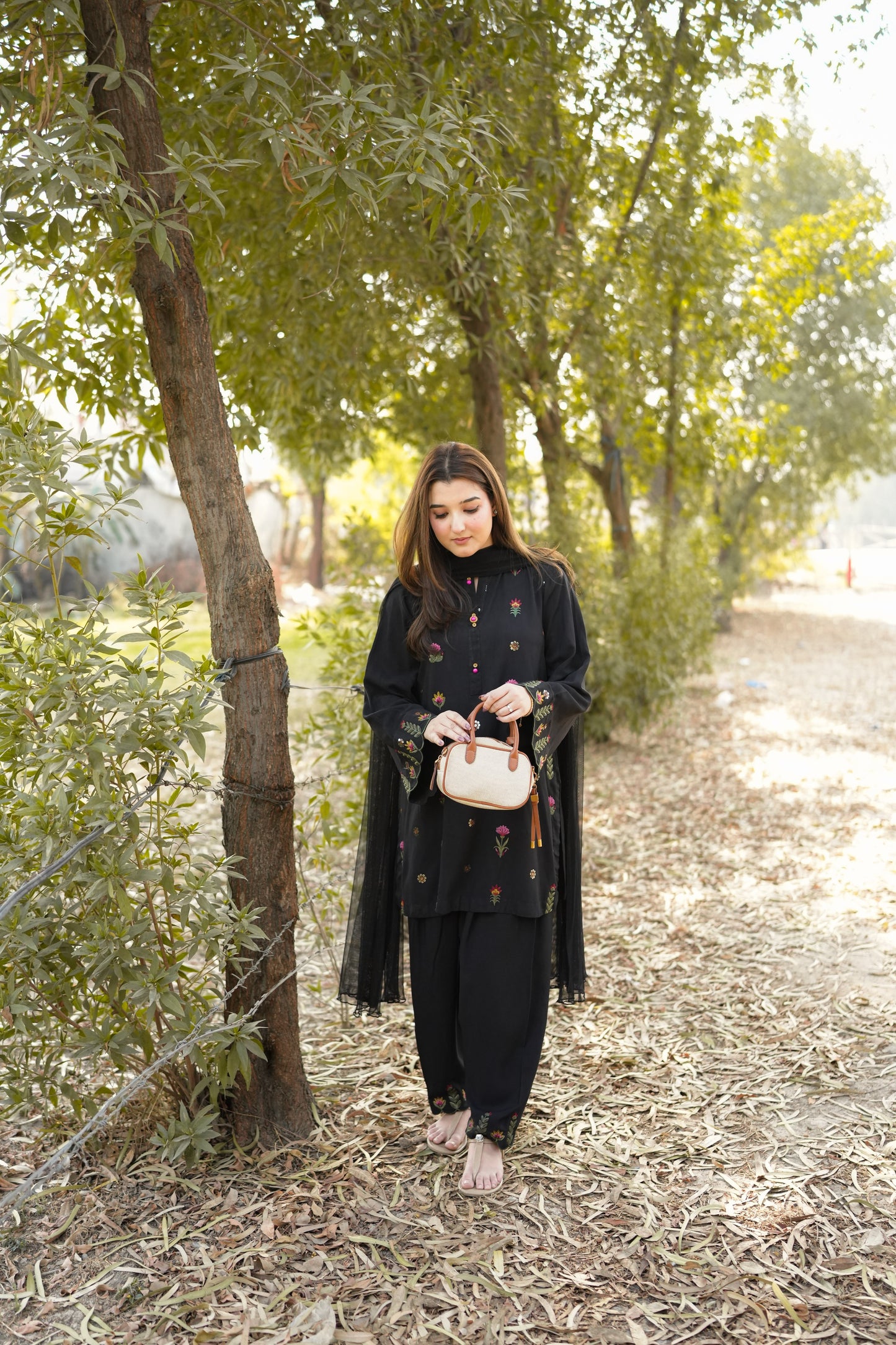 Rs 6500 Aneelas Stitched Lawn Emb 2pc [SL-04] [Dispatch Time 2 Months]