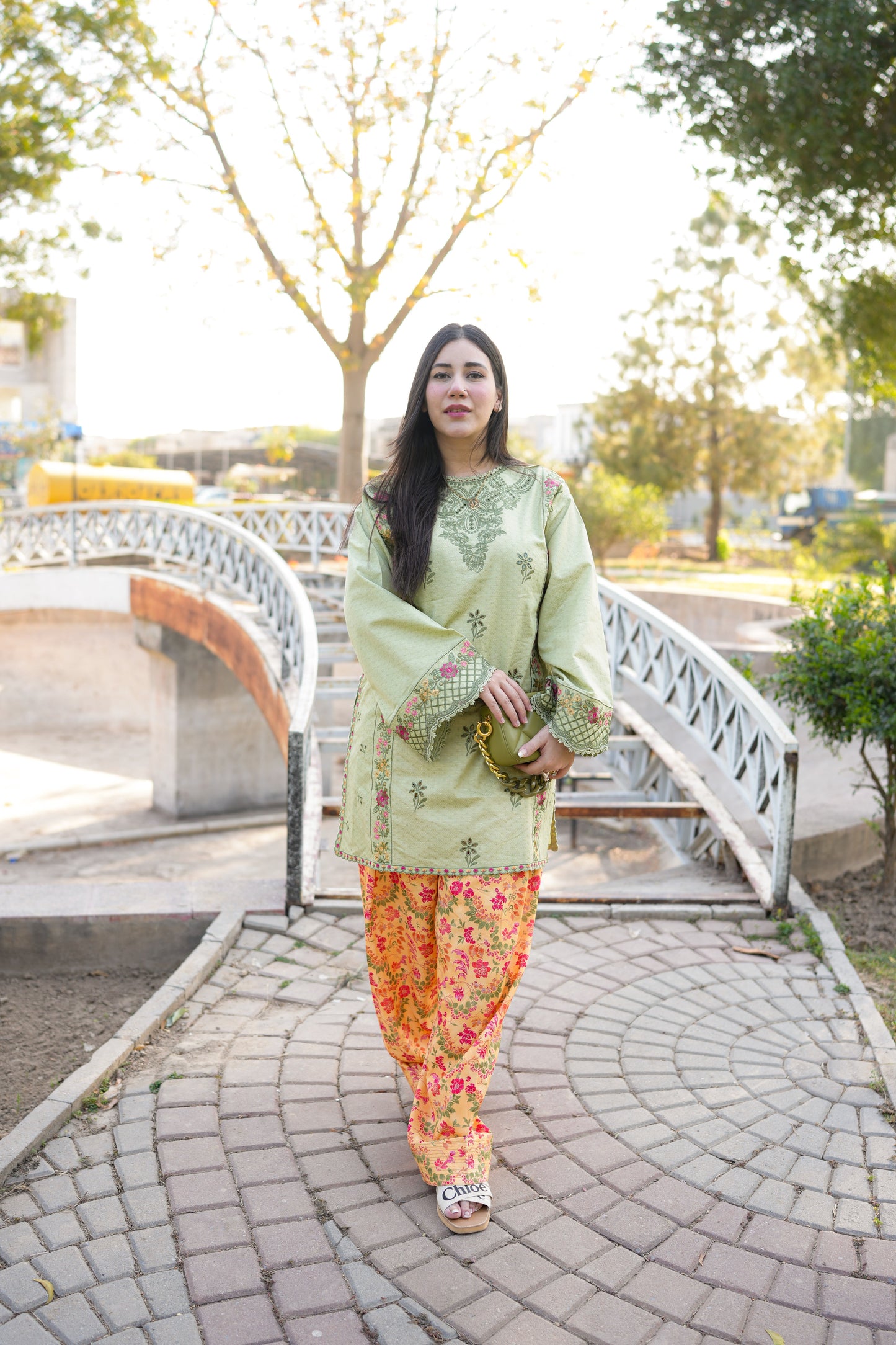 Rs 8000 Aneelas Stitched Lawn Jacquard Emb 2pc [LUX-26-25] [Dispatch Time 2.5 Months]
