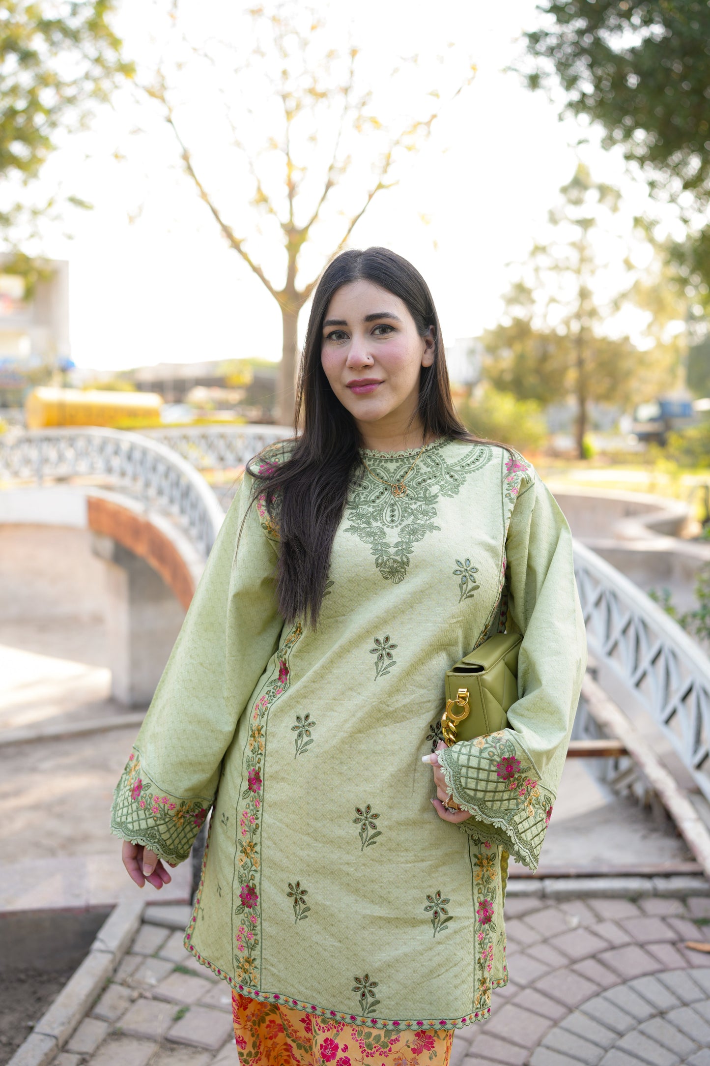 Rs 8000 Aneelas Stitched Lawn Jacquard Emb 2pc [LUX-26-25] [Dispatch Time 2.5 Months]