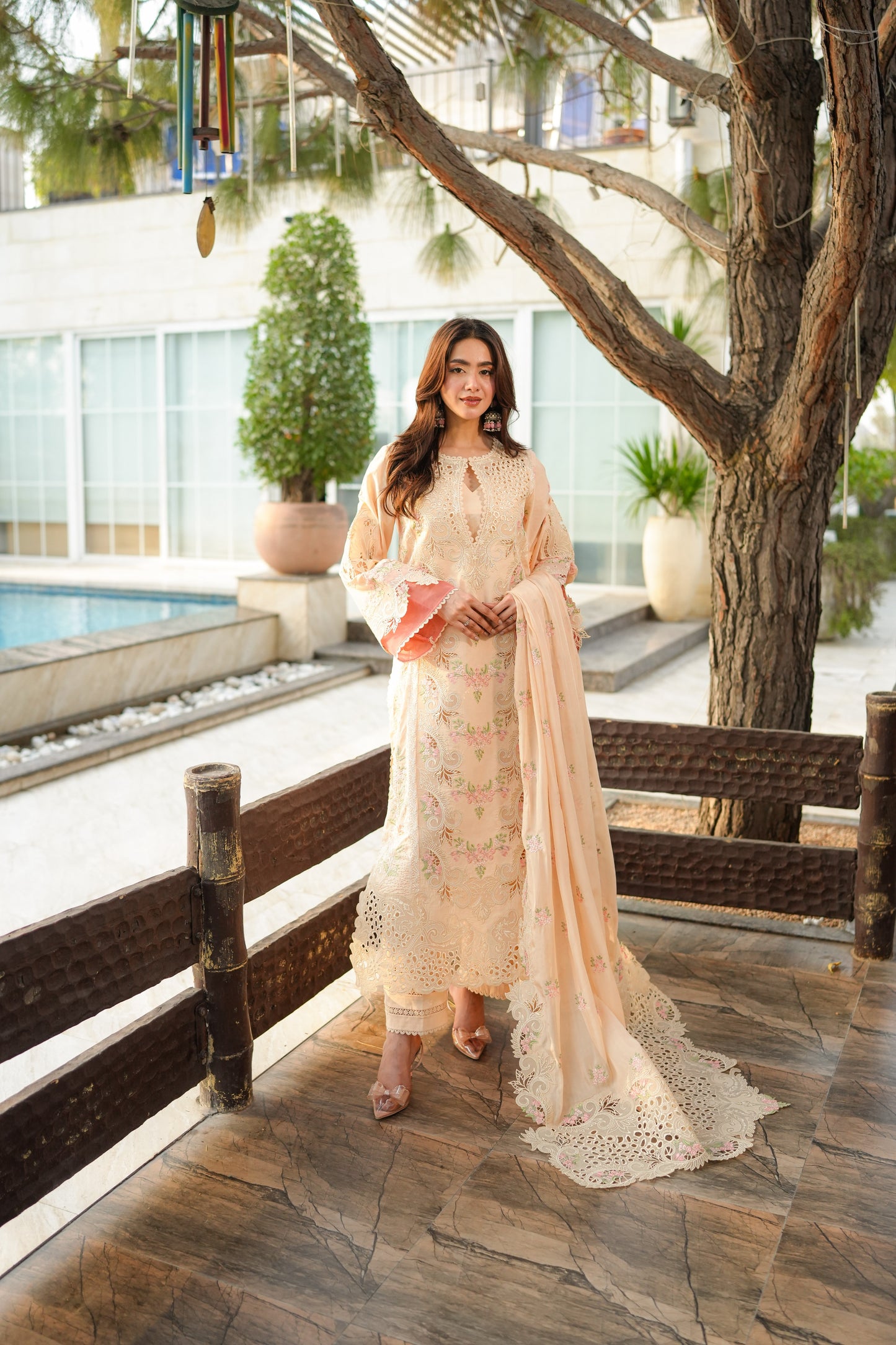 Rs 22000 Aneelas Stitched Signature Lawn Emb 3pc Emb Silk Duppata [LUX-26-31] [EAD] [Dispatch Ready]