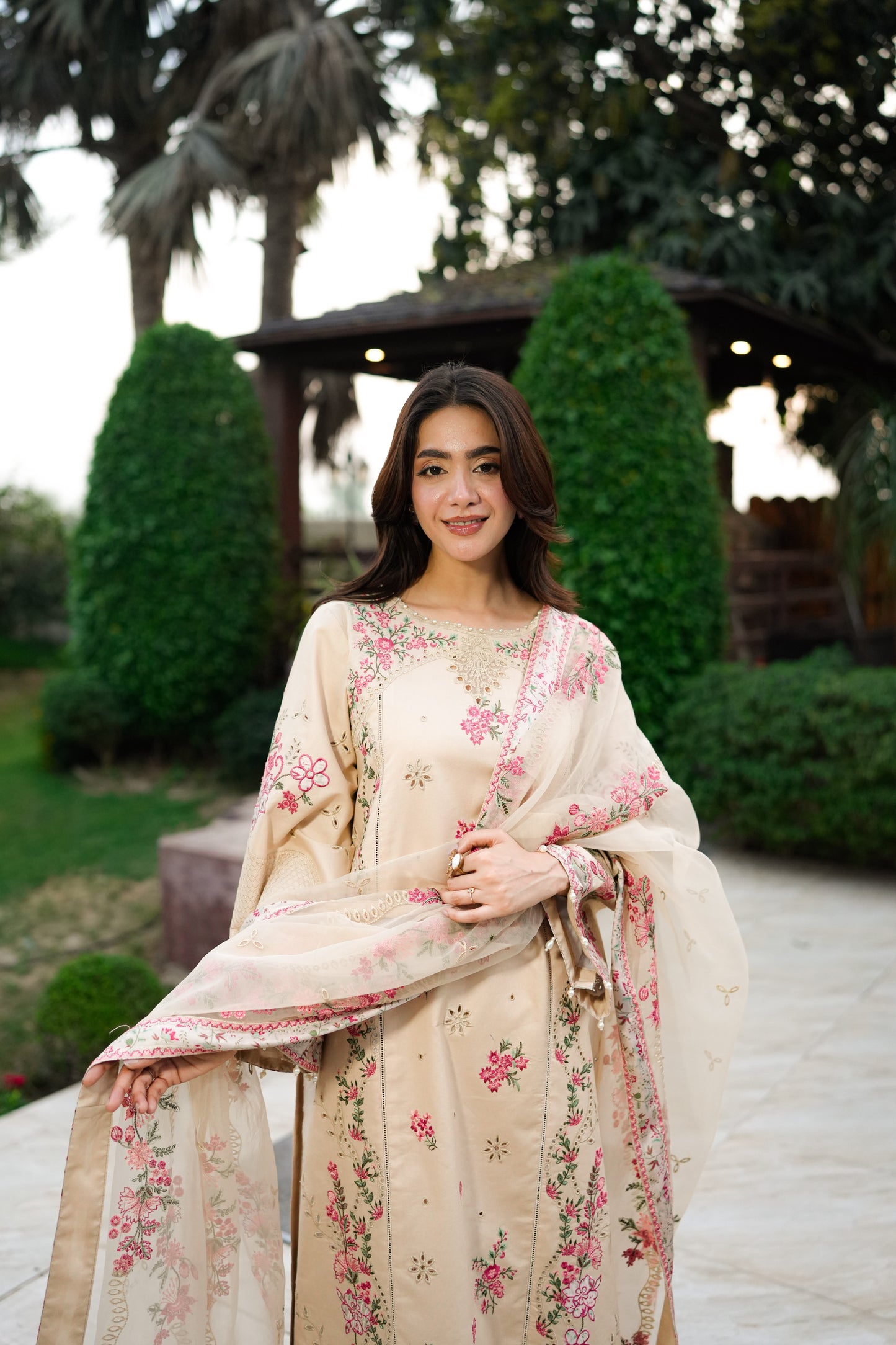 Rs 21000 Aneelas Stitched Luxury Lawn Emb 3pc [LUX-26-35] [EAD] [Dispatch Time 1.5 Months]