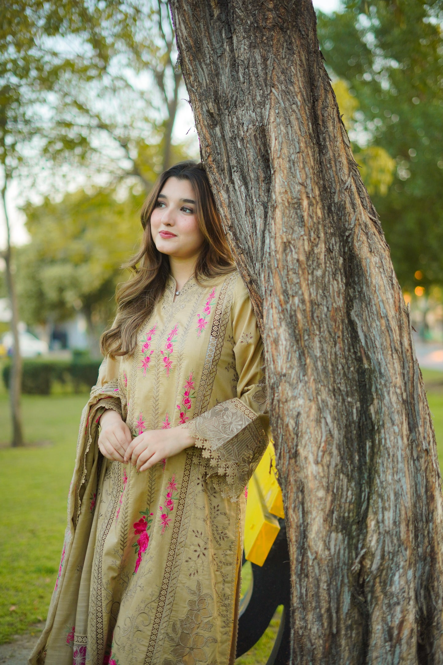 Rs 17500 Aneelas Luxury lawn stitched 3 pc [Dispatch Date 25th May]