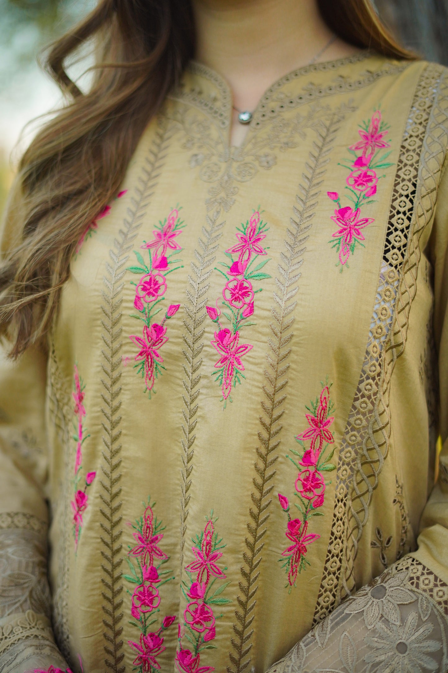 Rs 17500 Aneelas Luxury lawn stitched 3 pc [Dispatch Date 25th May]
