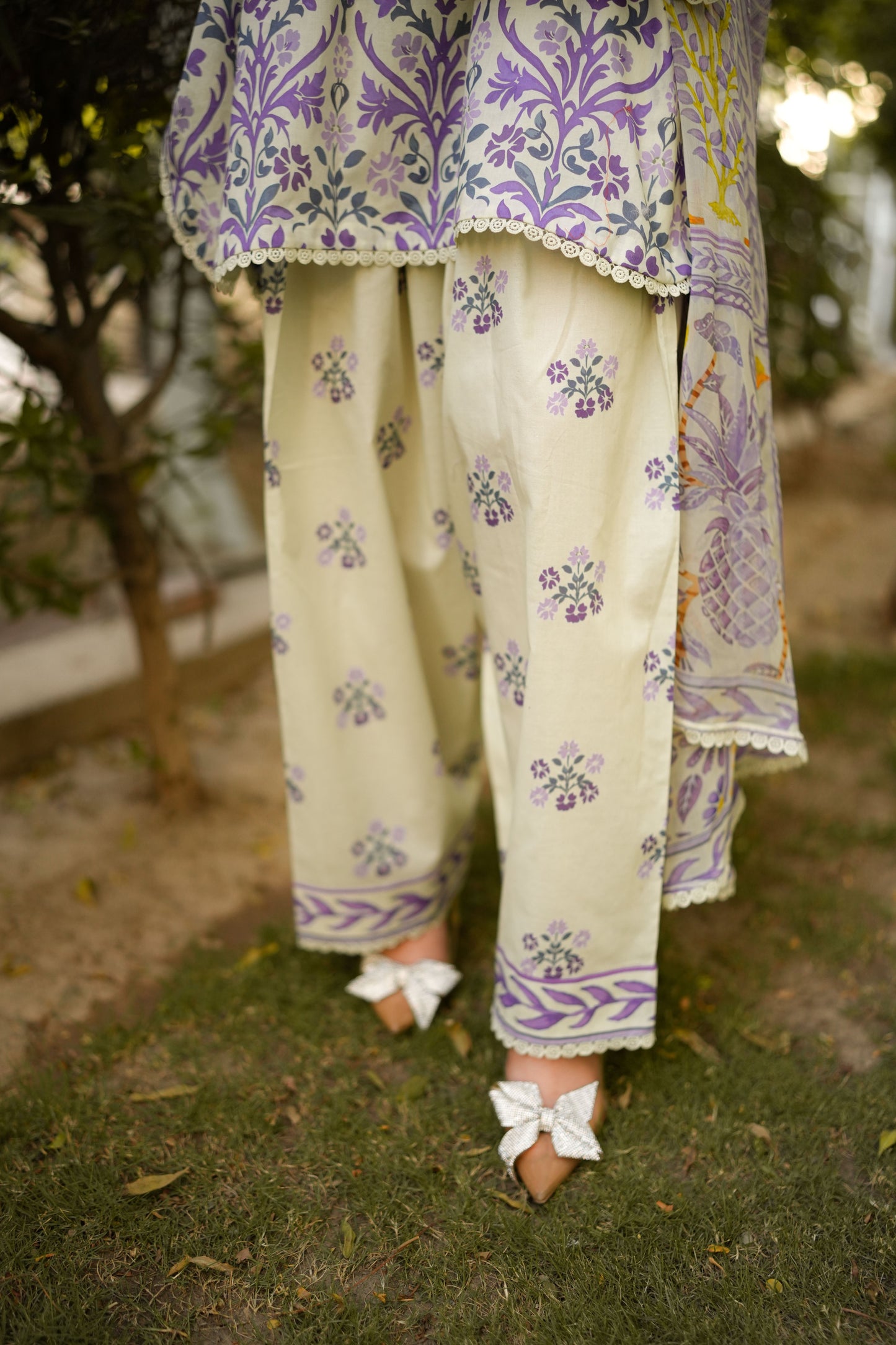 Rs 7500 Aneelas Stiched Printed Lawn With Voil Lawn Printed Duppata [SPR-26-40-A] [Dispatch Date 2 Month]